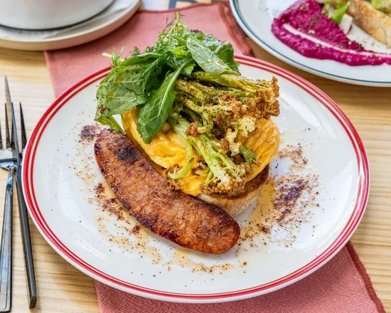 Chilli sambal scrambled eggs at Zee's Cafe