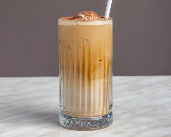 An iced coffee at Zee's Cafe